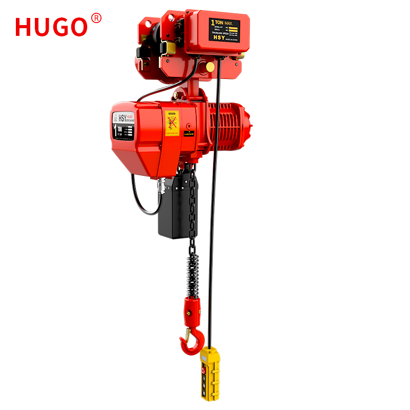 Adjustment method for the electric hoist